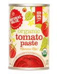 Natural Value Organic Tomato Paste 6 Ounce Pack of 24