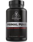 Gorilla Gulps - Primal Pump Nitric Oxide Supplement Nootropic 1500mg Nitrosigine L Arginine & Beet Root for Muscle Growth, Pumps, Blood Flow, Energy & Focus - Max Strength Pre Workout N.O. Booster