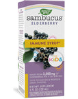 Nature's Way Sambucus Elderberry Immune Syrup for Kids with Echinacea & Propolis, Immune Support*, Berry Flavored, 4 Fl. Oz.