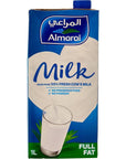 Almarai Full Fat Milk Screwcap With Vitamin - 12 x 1 Liter