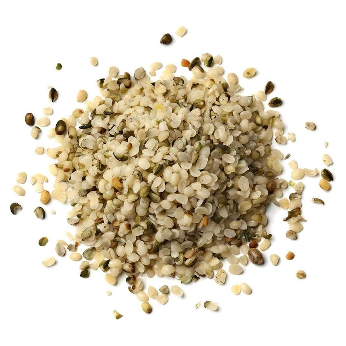 Organic Hemp Seeds, 8 Ounces - Non-GMO Raw Hearts, Hulled, Shelled, Kosher, Vegan, Keto-Friendly. Good Source of Protein &amp; Fiber. Great for Smoothies, Oatmeal, and Salads. Bulk