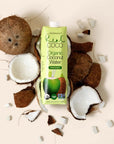 Real Coco Organic Pressed Coconut Water 6Pack 1L USDA Organic No Sugar Added Essential Electrolytes Plant Based NON GMO Dairy  Soy Free