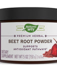 Nature's Way Beet Root Powder, Supports Antioxidant Pathways*, 5 Oz