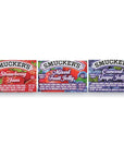 Smucker's Strawberry Jam, Mixed Fruit and Concord Grape Jelly Assortment, (0.5 Ounce) 200 Count