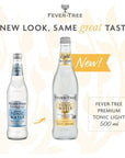 FeverTree Refreshingly Tonic Water Light 169 Fl Oz Pack of 8