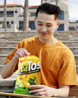 PeaTos® - the Craveworthy upgrade to America's favorite snacks - Crunchy No Cheese Curls in Snack Sized 4 oz. Bags (4 pack) full of “JUNK FOOD” flavor and fun WITHOUT THE JUNK. PeaTos are Pea-Based, Plant-Based, Vegan, Gluten-Free, and Non-GMO.