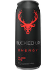 Bucked Up Energy Drink 300mg Blood Raz 12 CT