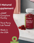 Waylo Sugar Free Chewable Beet Root Gummy - Nitric Oxide Supplement Beetroot - Sugar Free Energy Supplements Made in USA (60ct)