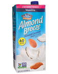 Blue Diamond Dairy Almond Coconut Milk Vanilla Unsweetened 32 Fl Oz