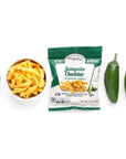 Perfection Snacks Jalapeno Cheddar Crunchy Curls, Gluten Free, 1 Ounce (Pack of 20)