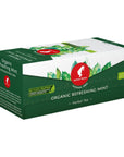 Julius Meinl Organic Refreshing Mint Herbal Tea 25 tea bags  Plastic Free Packaging  Biodegradeable Filter