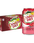 Generic Canada Dry Cranberry Ginger Ale Soda 12 Fl Oz 12 Cans Cranberry