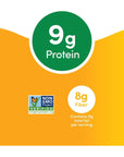 Kashi GO Cold Breakfast Cereal, Vegetarian Protein, Fiber Cereal, Honey Almond Flax Crunch, 14oz Box (1 Box)