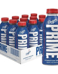 Generic Prime Drink 169 Fl OZ 12 Bottles Logan Paul Hydration Prime Drink 12 Pack Dodgers Blue