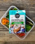 Raincoast Trading Global Wild Skipjack Tuna Pouch Mayo and Chives Wild Caught Pole and Line Certified Sustainable Ready To Eat No Draining No Mess  Pack of 6 26oz Pouches