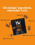 Hu No Added Sugar Peanut Butter Cookies | 3 Pack | Keto, Gluten Free, Grain Free, Dairy Free & No Added Sugar Snack | Paleo, Non GMO Certified & Keto Friendly Desserts | Crunchy Mini Chocolate Chip Cookies