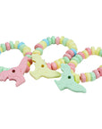 Dinosaur Candy Bracelets  Individually Wrapped Bulk 24 pieces  Great for Dinosaur Birthday Party Goody Bags Party Favor Candy for Kids Dinosaur Bracelet