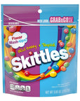 SKITTLES Wild Berry  Tropical Mash Up Summer Chewy Candy Grab N Go 9 Oz Resealable Bag  8 Count