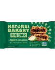 Nature's Bakery Whole Wheat Fig Bar, Vegan + Non-GMO, Apple Cinnamon (12 Count)