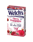 Welchs Singles To Go Water Drink Mix  Powder Sticks Cherry Promegranate 046 Ounce 6CT Pack of 8