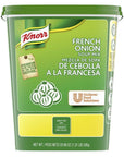 Knorr Professional French Onion Soup Mix Loaded with Real Onions, No Artificial Flavors, No added MSG, 0g Trans Fat,1.31 Pound (Pack of 6)