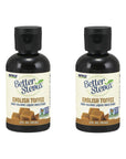 NOW Foods BetterStevia Liquid, English Toffee, 2 Fluid Ounce (2 Pack)