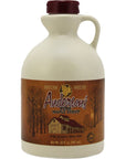 Andersons Maple Syrup Dark Pure Maple Syrup in a 32 oz plastic Jug brown