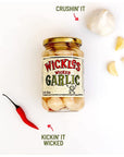 Wickles Pickles Wicked Garlic 6 Pack  Spicy Pickled Garlic Cloves  Slightly Tangy Definitely Spicy Wickedly Delicious 12 oz Each