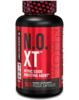 N.O. XT Nitric Oxide Supplement With Nitrosigine L Arginine & L Citrulline for Muscle Growth, Pumps, Vascularity, & Energy - Extra Strength Pre Workout N.O. Booster & Muscle Builder - 180 Veggie Pills