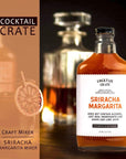 Cocktail Crate Premium Drink Mixer Sriracha Margarita  Award Winning Craft Cocktail Mixers for True Connoisseurs  Premium Cocktail Syrup Creations  12oz  3 pack