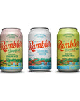 AUTX RAMBLER Variety Sparkling Water 24-Pack - 12oz