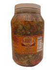 Enrico Formella  Hot Giardiniera  Italian  Chicago Style Hot Pickled Vegetables 128oz