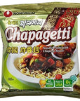 Nongshim Chapagetti Chajang Noodle 45 Ounce Packages Pack of 4