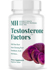 MICHAEL'S Health Naturopathic Programs Testosterone Factors - 60 Vegetarian Tablets - Nutrients to Support Testosterone Production - Kosher - 90 Servings