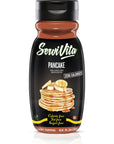 Sugar Free Pancake Syrup Zero Calories and Fat Free 106 FL OZ  No Sugar Pancake Syrup Dessert Topping GlutenFree NonGMO Vegan and Keto Friendly  ServiVita