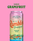 AUTX RAMBLER Grapefruit Sparkling Water - 16oz Tallboy Cans - 12-Pack