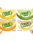 True Citrus Variety Pack  Natural Water Flavoring Packets with True Lemon True Lime True Orange True Grapefruit  100 Count Total with 25 counts of each Lemon Lime Orange Grapefruit