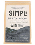 SIMPLi Regenerative Organic Certified  Black Beans 12 OZ