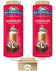 Ghirardell Chocolate Premium Sauce 16 oz  Pack of 2 with Supreme Box