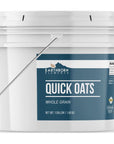 Earthborn Elements Quick Oats 1 Gallon Bulk Size Quick Breakfast Whole Grain Oats