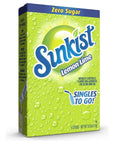 Sunkist Lemon Lime Singles to go drink mix ~ 3 pack