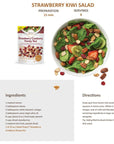 Salad Pizazz Dried Strawberry Flavored Cranberries  Honey Roasted Pecans Walnuts  Almonds Salad Topper  375 Ounce Pack of 12