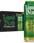 Liquid Death Flavored Sparkling Water with Agave - 19.2 oz King Size Cans (8-Pack)