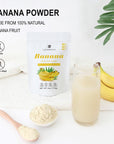 Banana PowderVeganNonGMOGluten FreeNo Additives and Preservatives4oz