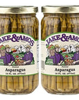 Jake  Amos  Pickled Asparagus  2  16 Oz Jars