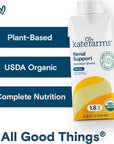 KATE FARMS Organic 1.8 Renal Support Shake - Pack of 12