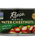 Reese Whole Water Chestnuts 8 oz Pack of 3