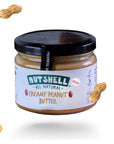 Nutshell Healthy and Dairy Free Vegan Smooth Peanut Butter - Pack of 1 x 260 gram