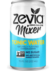 Zevia Zero Calorie Mixer Tonic Water 75 Ounces 2 Pack of 6 Pack of 12