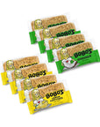 Bobos Oat Bar Fruit Flavored Multipack 4 Lemon Poppyseed and 4 Coconut Great Tasting Healthy Snacks for the Whole Family 8 Fruit Multi